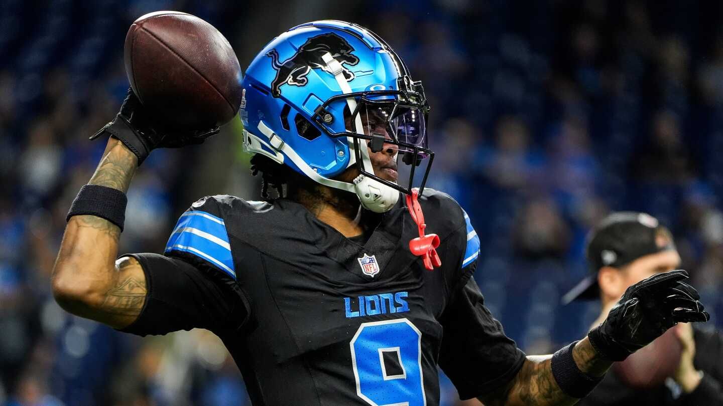 Lions WR Jameson Williams faces concealed weapon charge