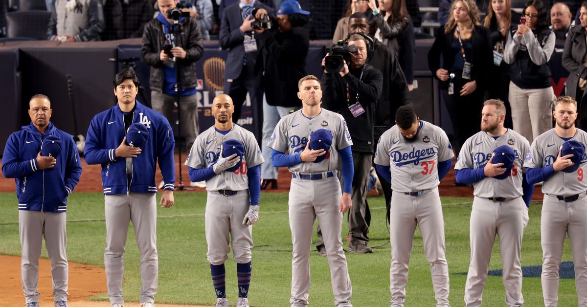 Dodgers lineup in World Series Game 4 against Yankees