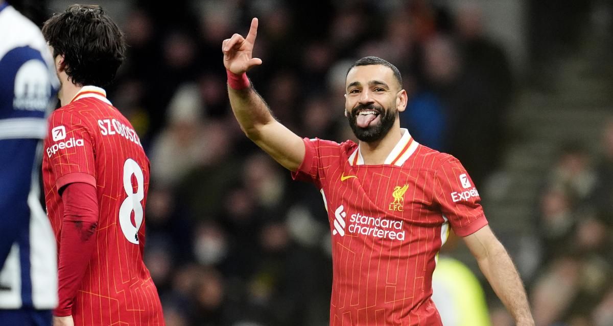 Liverpool : les statistiques hallucinantes de Salah à la mi-saison