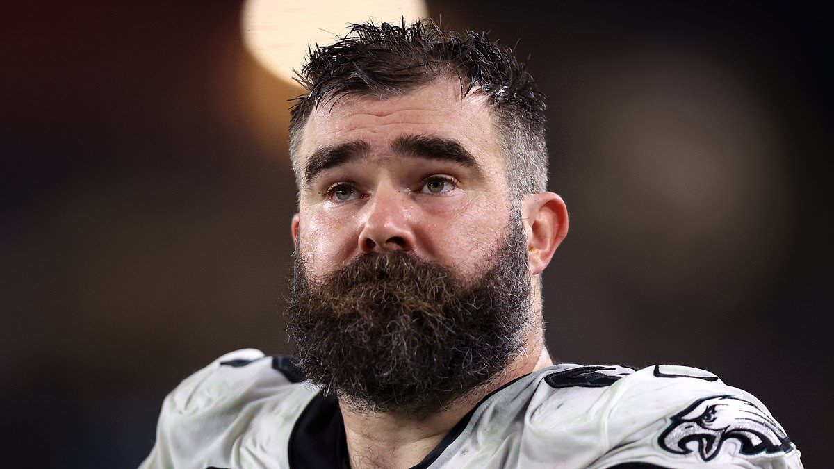 Jason Kelce wants to STAY with the Eagles - even if he retires from playing - as center confirms he WILL be in Las Vegas to see brother Travis and the Chiefs go for more Super Bowl glory