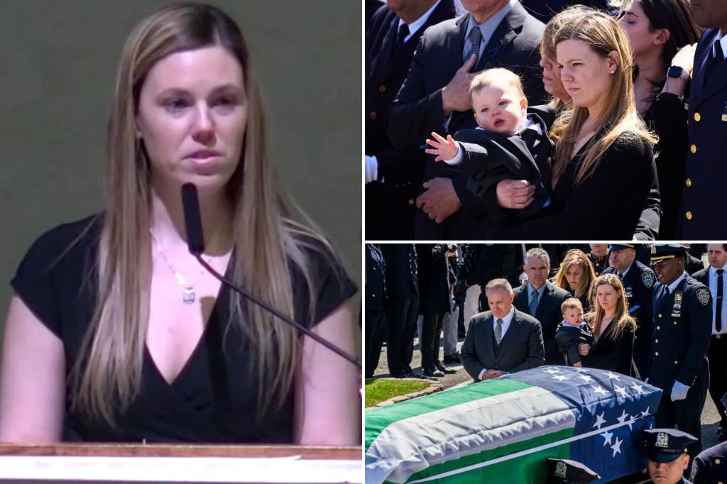 Read slain NYPD detective Jonathan Diller's widow Stephanie's heartbreaking eulogy