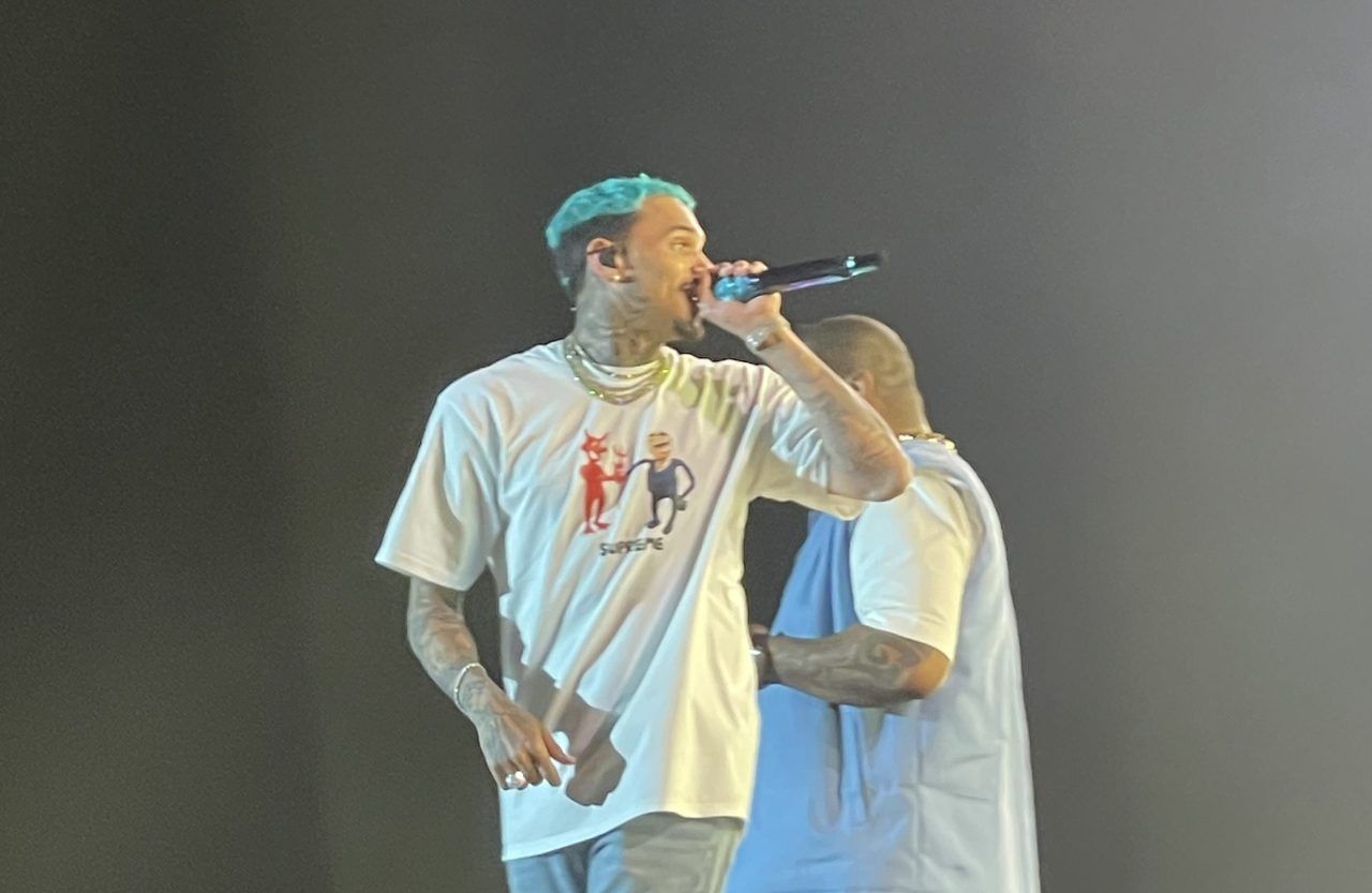 Chris Brown, Diddy join Pharrell and Phriends at Something in the Water