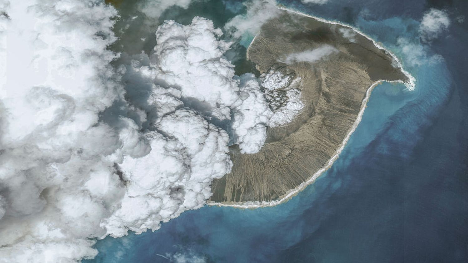 L’éruption du volcan Tonga a provoqué un mégatsunami