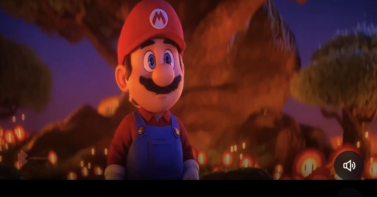 The entire Super Mario Bros. movie keeps getting posted to Twitter