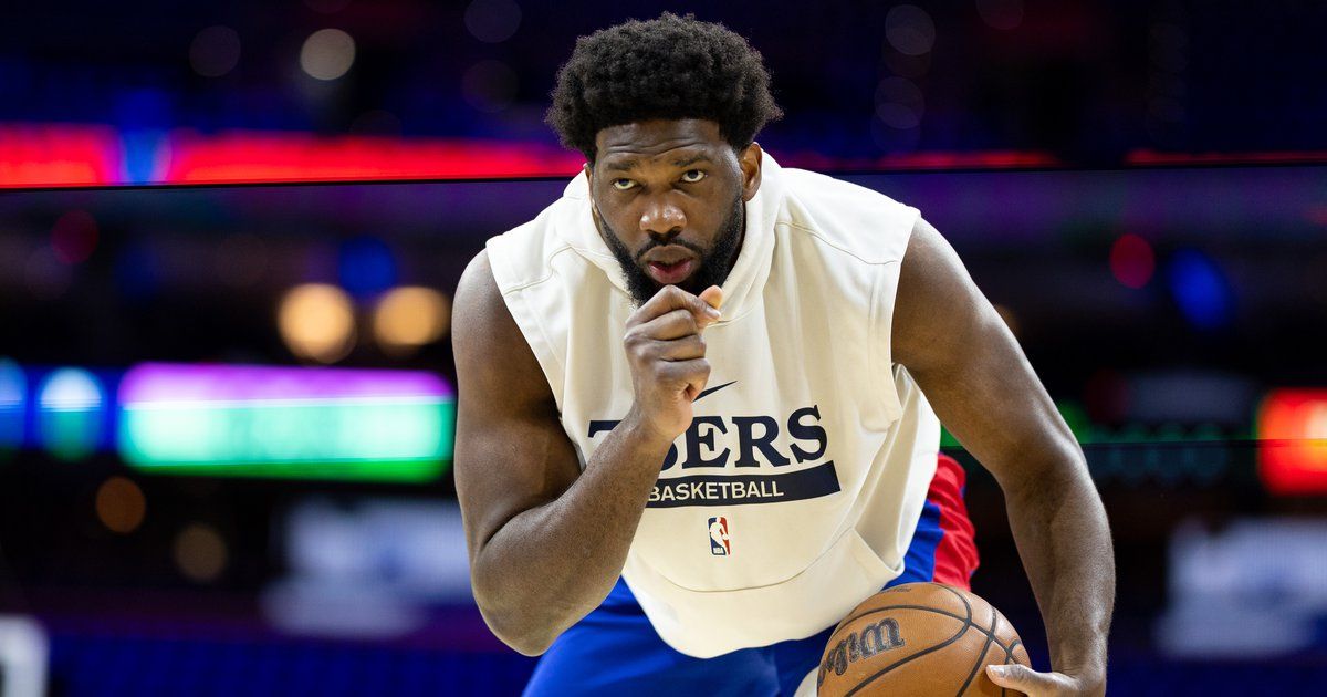 Joel Embiid sighted at practice, but Sixers still sound doubtful he will play