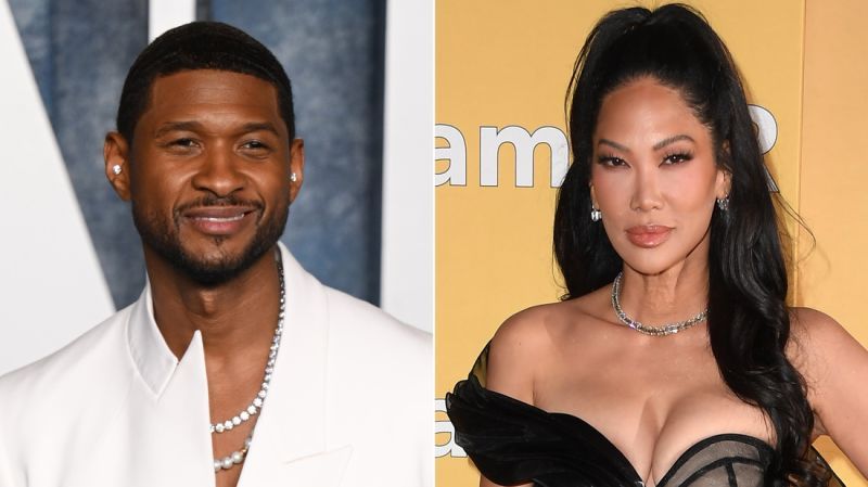 Usher and Kimora Lee Simmons have a 'Nice & Slow' reunion thanks to Kim Kardashian