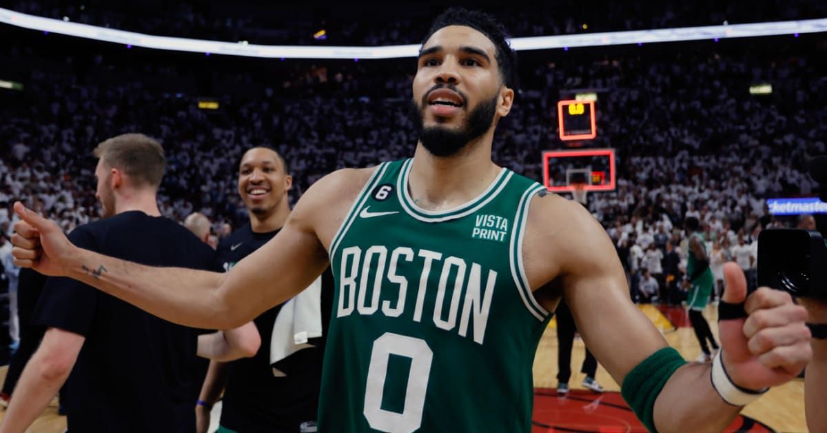 Jayson Tatum’s Pregame Outfit Will Give Celtics Fans Hope for Game 7 vs. Heat