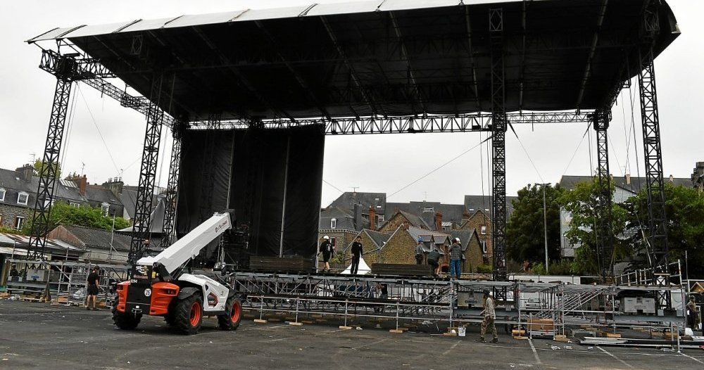 Clap de fin pour Art Rock 2023 : le démontage commence à Saint-Brieuc