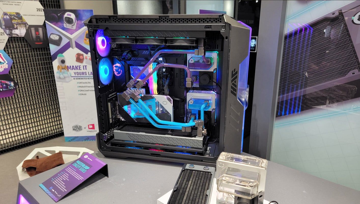 [Computex 2023] Cooler Master MasterLoop : du watercooling custom ?