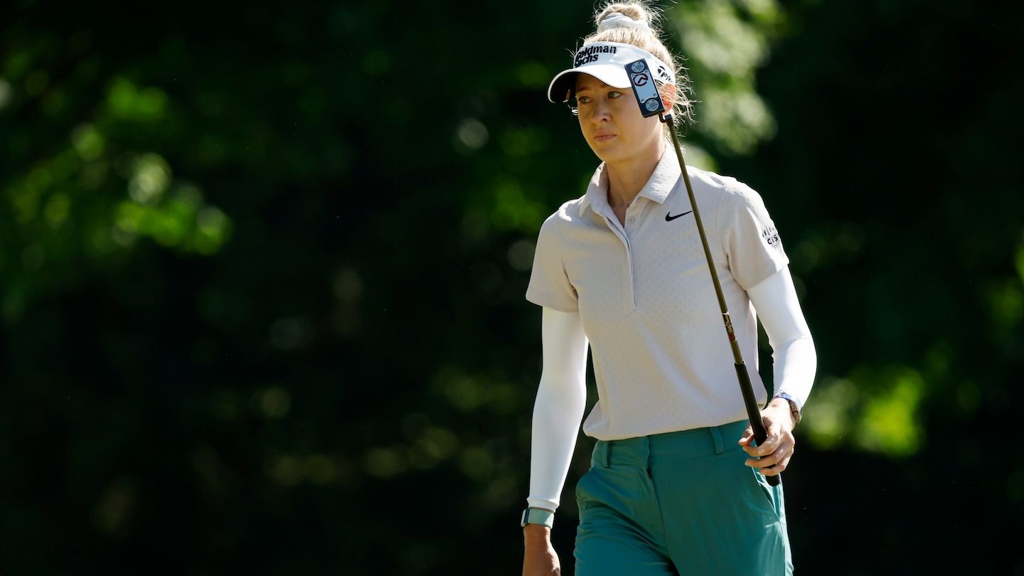 Nelly Korda’s U.S. Women’s Open derailed by water, septuple-bogey 10