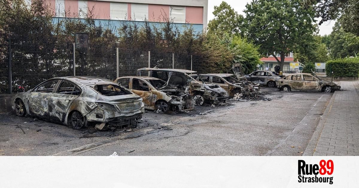 Meurtre de Nahel par un policier : deuxième nuit de violences urbaines à Cronenbourg et au Neuhof