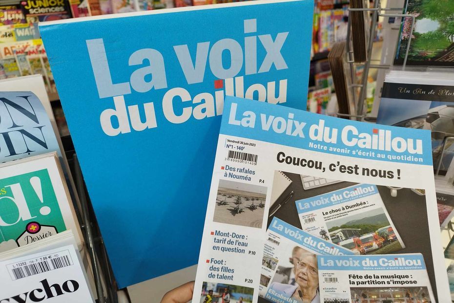 La voix du Caillou : le premier numéro du quotidien est paru