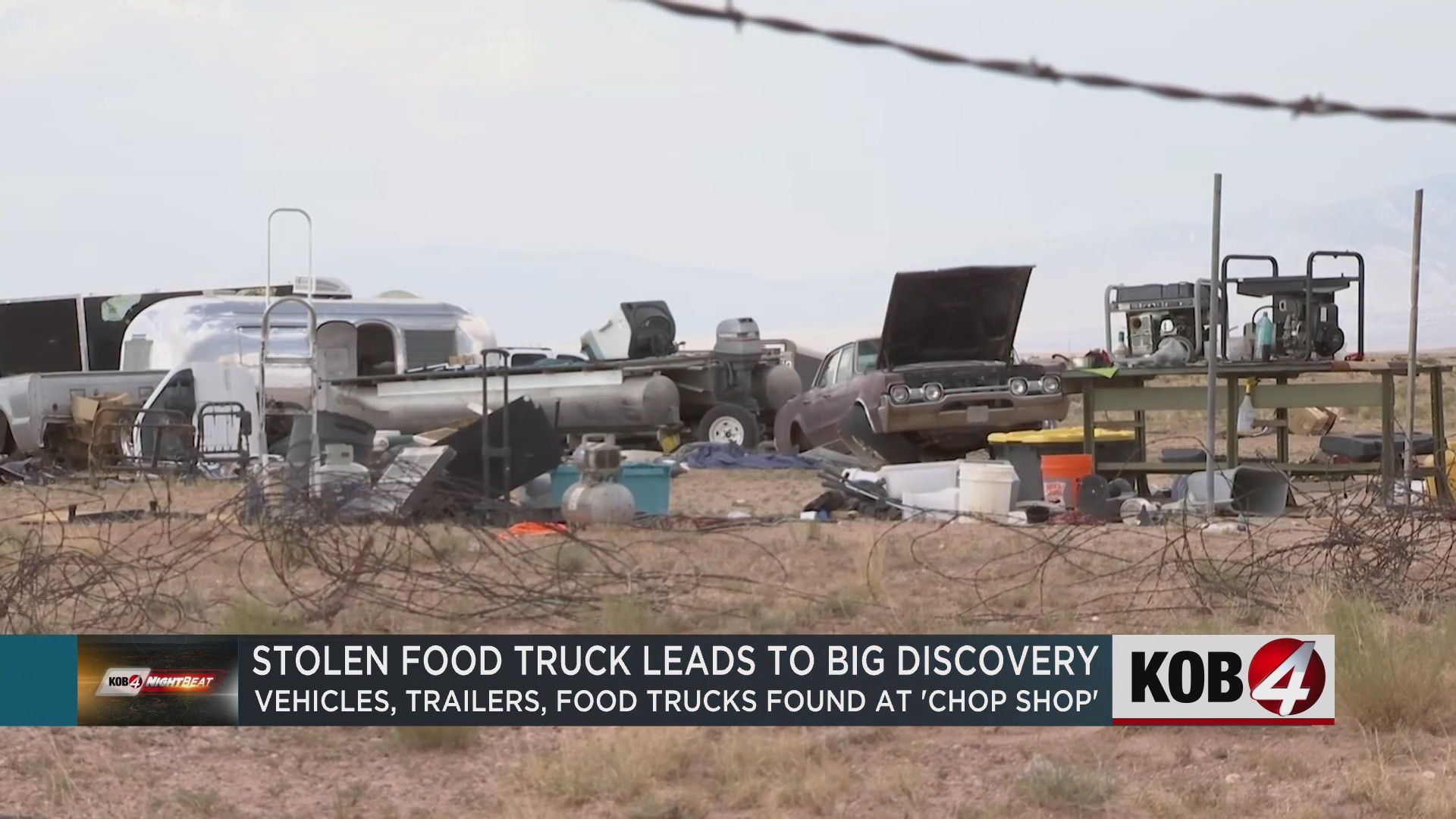 Discovery of stolen food truck leads to other missing food trucks