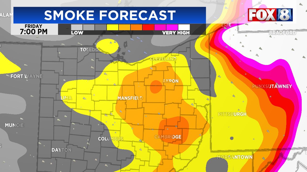 Air quality alert Northeast Ohio