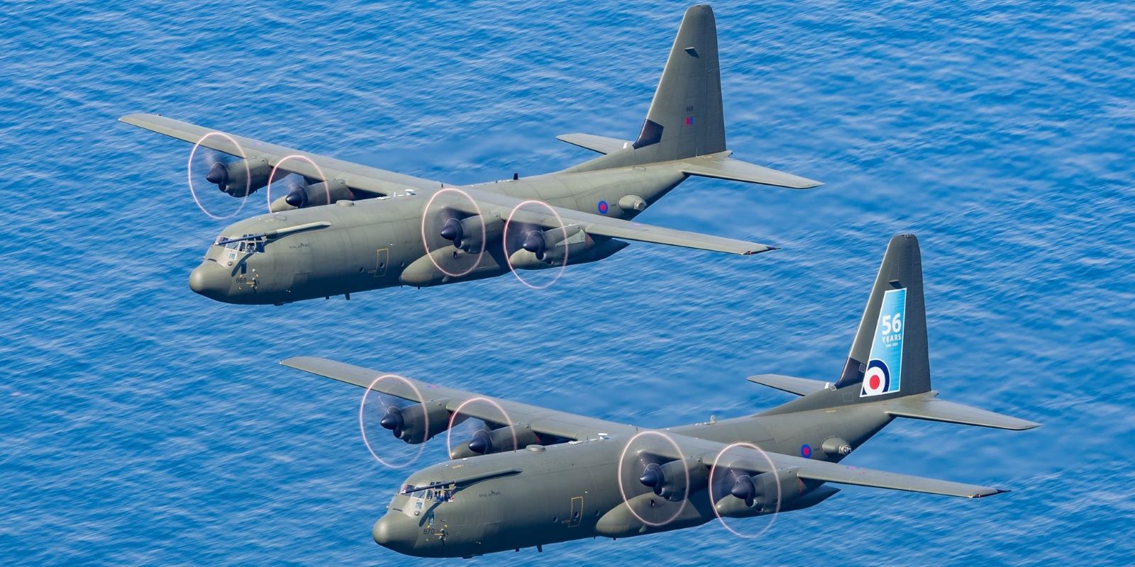 La Royal Air Force dit adieu à l'Hercules !