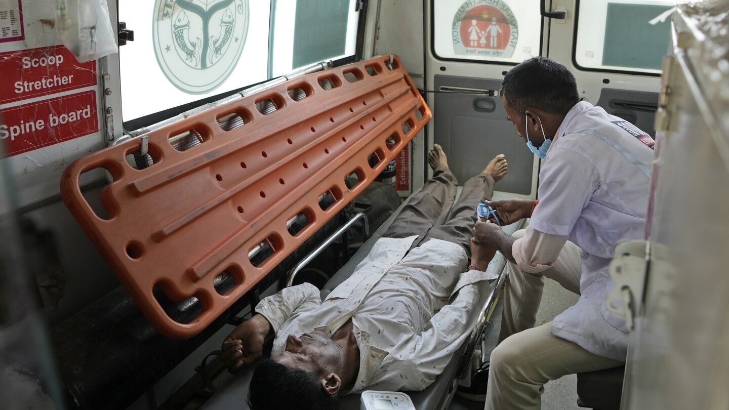 In rural India, summer's heat can be deadly. Ambulance crews see the toll up close