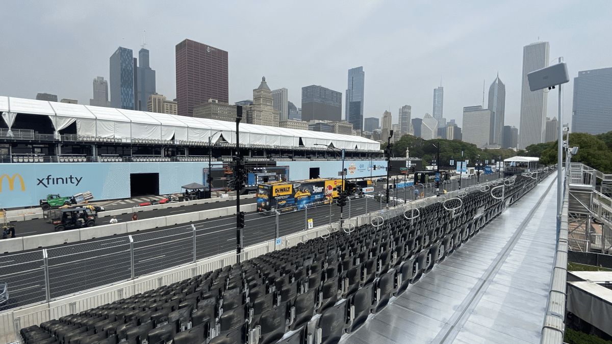 Man dies after injury at site of NASCAR Chicago Street Race, police say