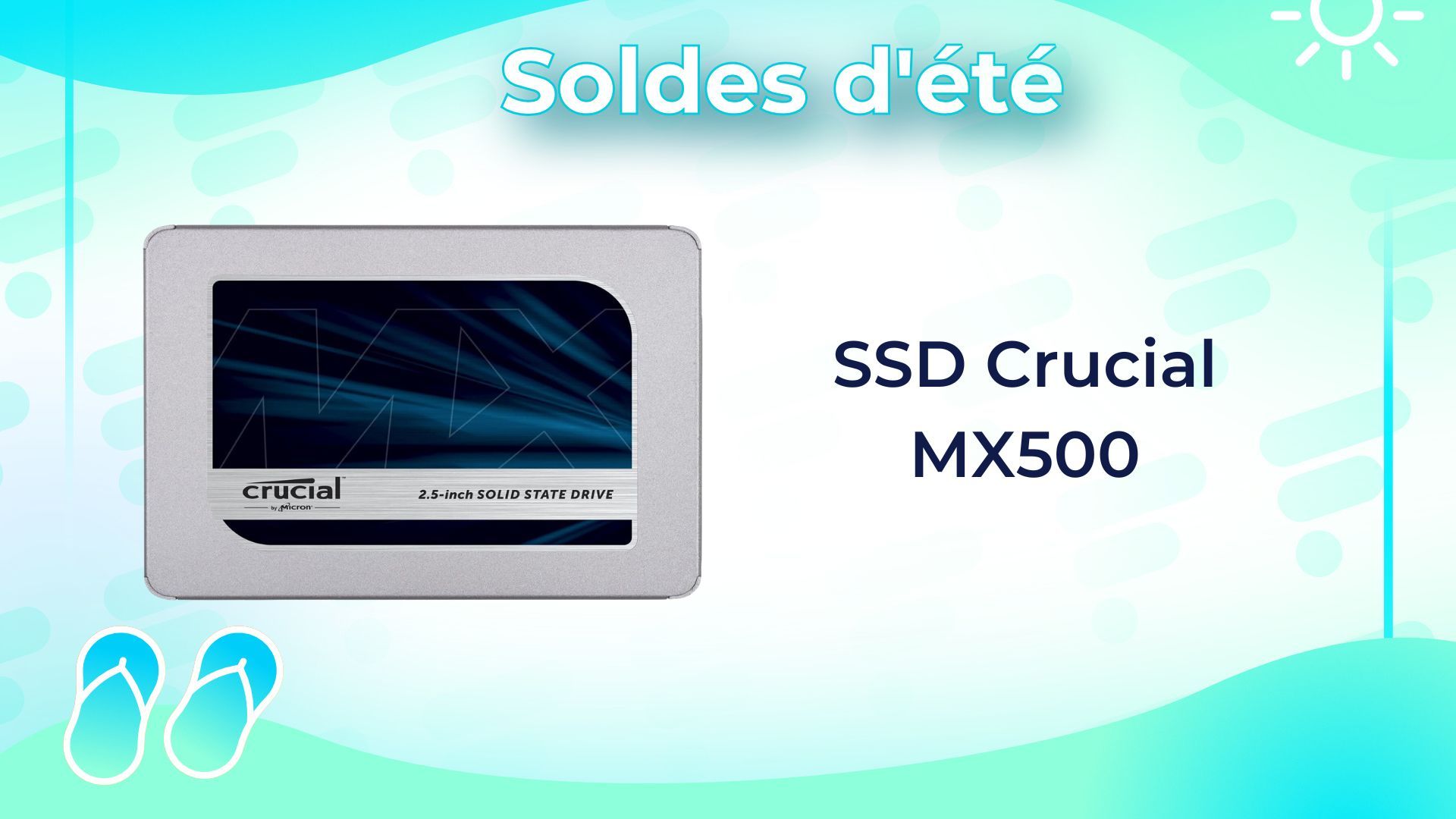 Amazon fait perdre 50 % au très populaire SSD Crucial MX500 de 2 To lors des soldes