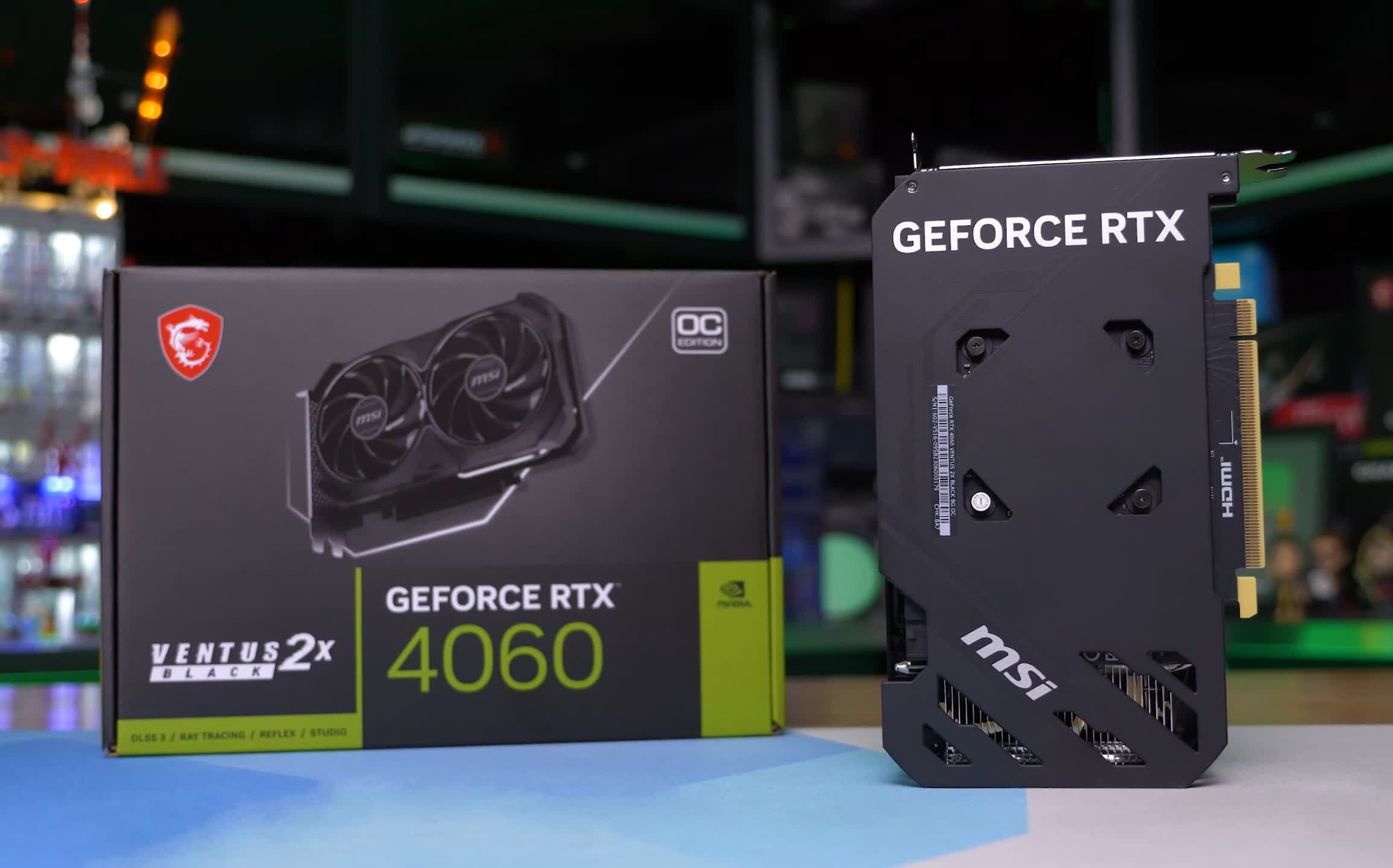 The GeForce RTX 4060 launch at a Japanese store attracted just one buyer, again