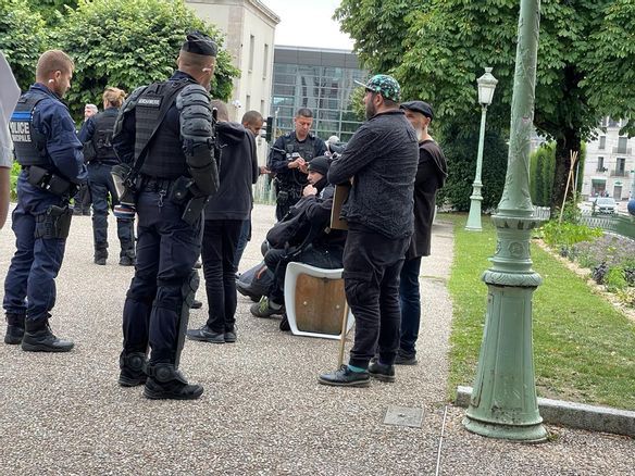 Limoges : une quarantaine de manifestants rassemblés pour Nahel malgré l'interdiction