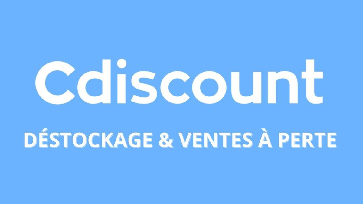 Cdiscount cumule ce week-end des ventes à perte, les soldes et un déstockage : ne ratez pas ces centaines de bons plans