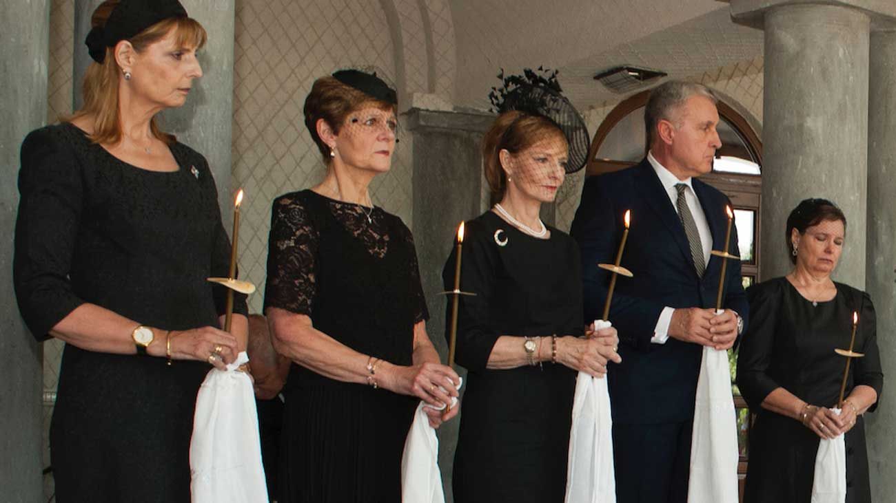 Les filles de la reine Anne réunies pour un hommage à la reine disparue il y a sept ans