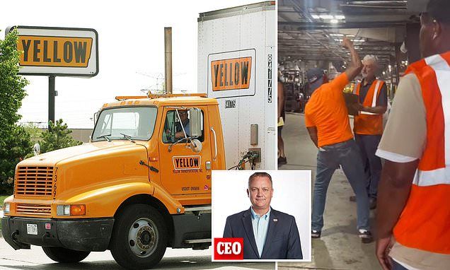 Yellow lays off huge swath of workers as embattled 99 year-old trucking firm teeters on brink of bankruptcy