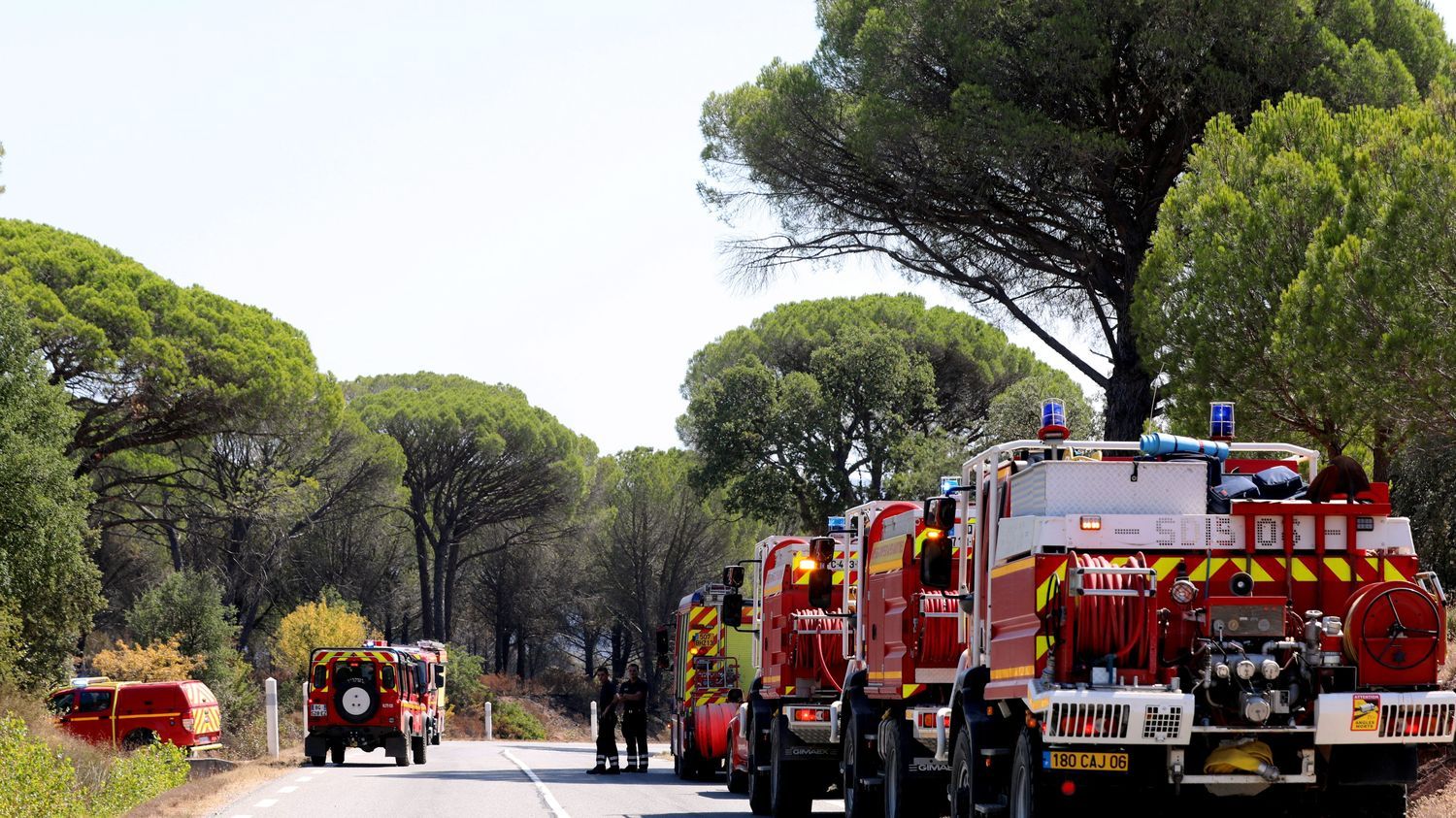 Risque d'incendie : 800 pompiers, 5 hélicoptères et un Dash prêts à intervenir dans le Var