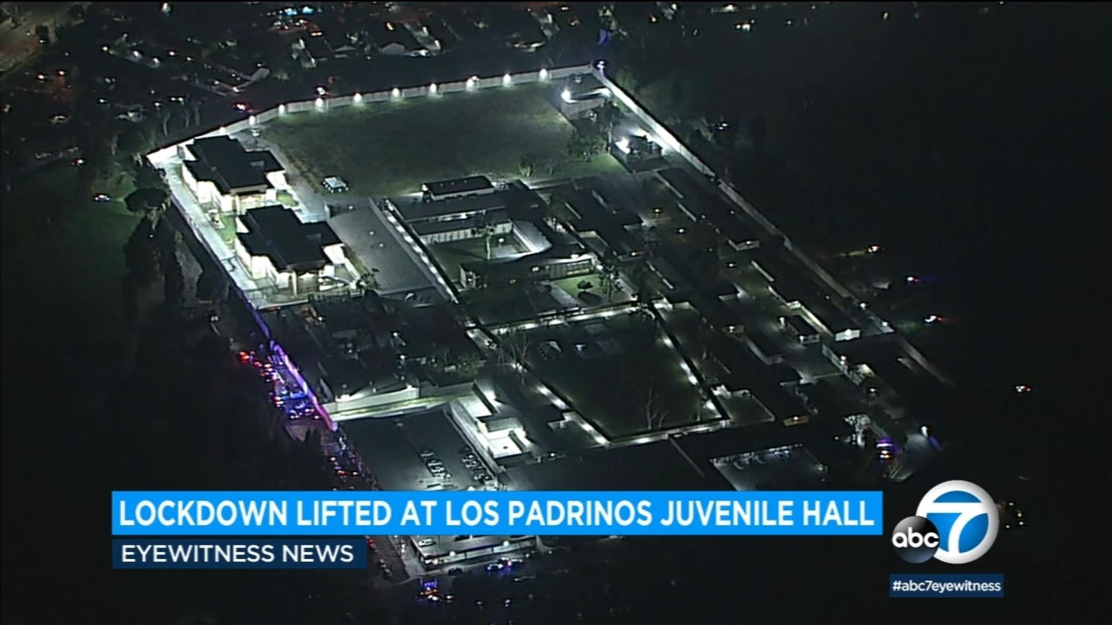 Lockdown lifted at Los Padrinos Juvenile Hall following riot