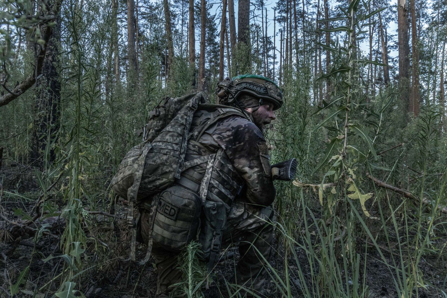 Ukraine : à Kreminna, la poussée meurtrière des forces russes