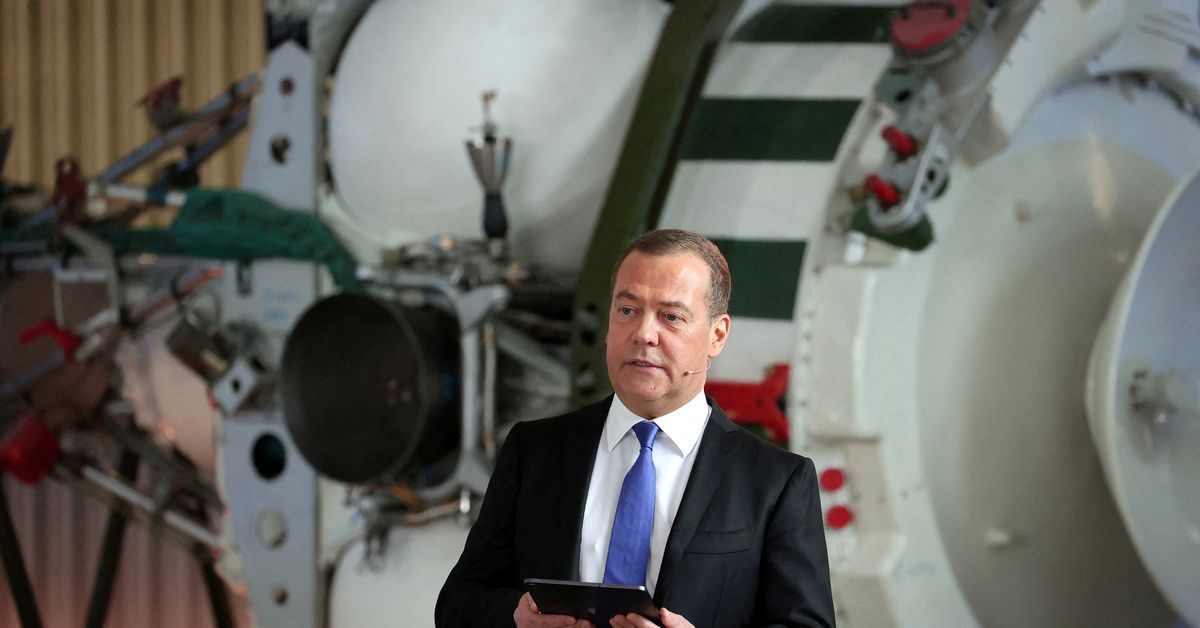 Russia's Medvedev: We'd have to use a nuclear weapon if Ukrainian offensive was a success