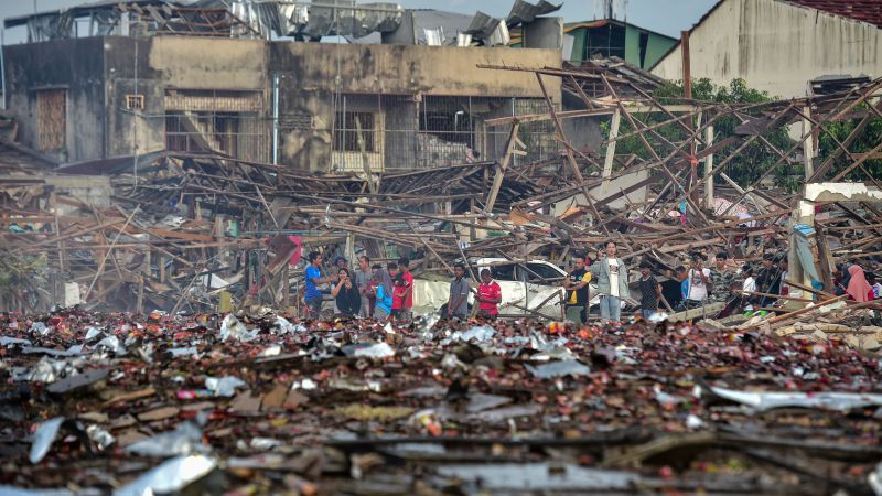 At least 12 people killed in Thailand fireworks warehouse explosion