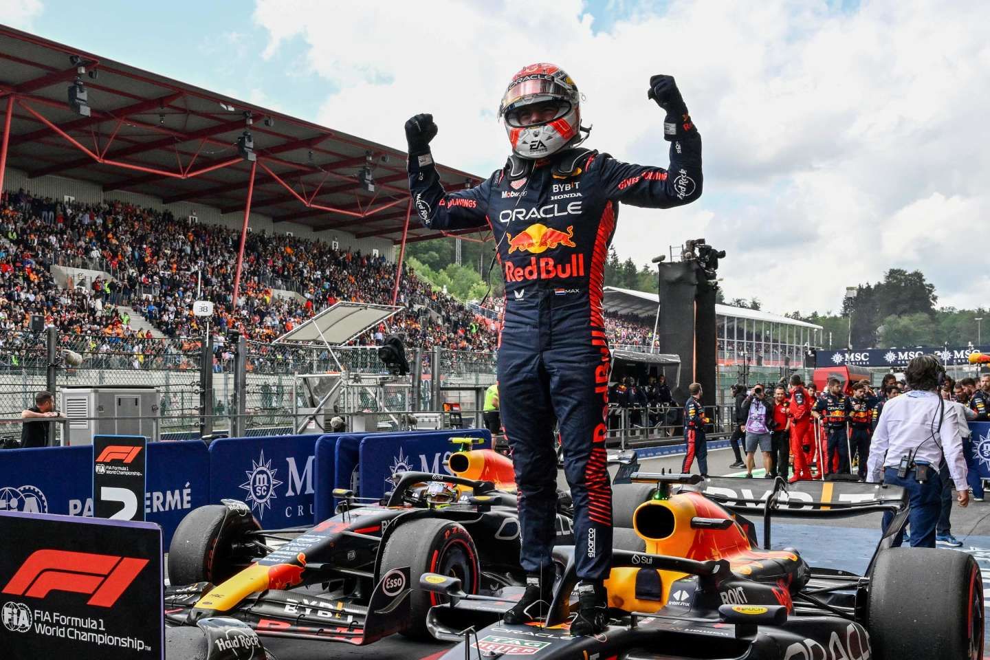 Formule 1 : Max Verstappen remporte le Grand Prix de Belgique, sa dixième victoire en douze courses