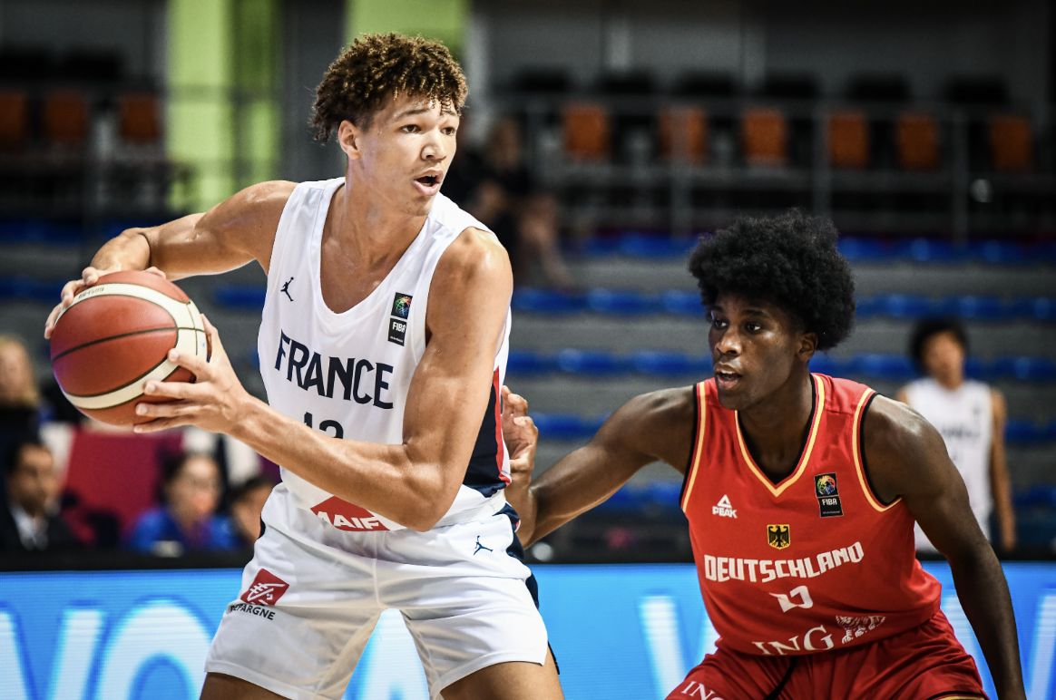 L’équipe de France U18 masculine au pied du podium à l’EuroBasket