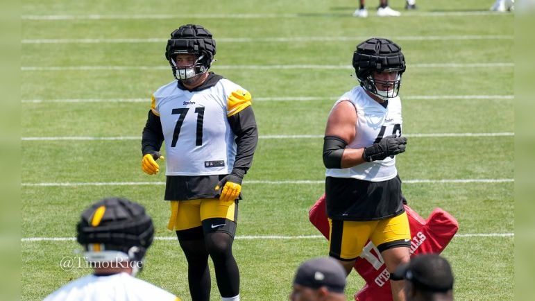 Steelers Shuffle Offensive Line Groupings In Fourth Training Camp Practice