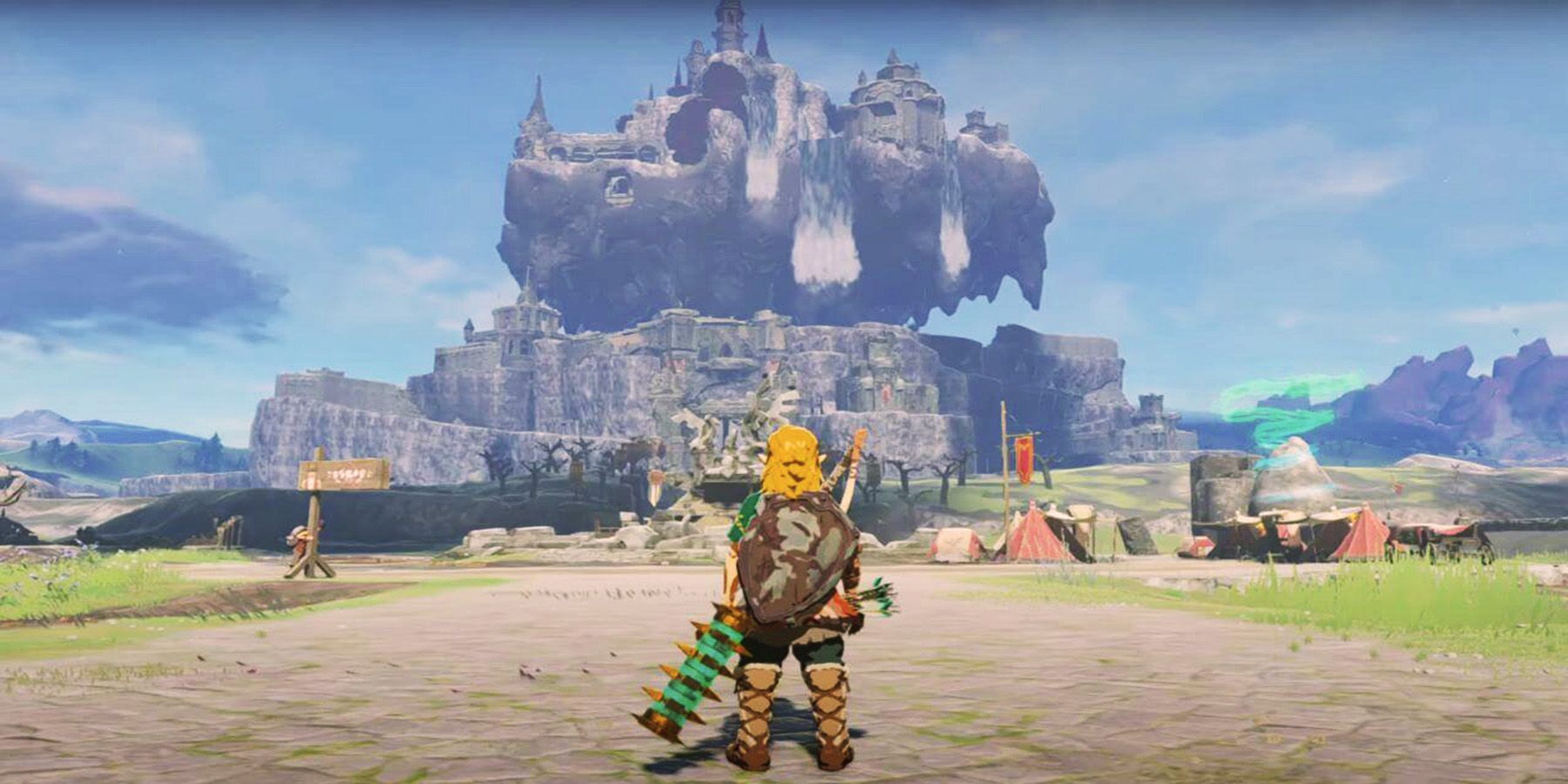 Zelda: Tears of the Kingdom Player Lights Up All of Hyrule Castle Using Brightbloom Seeds