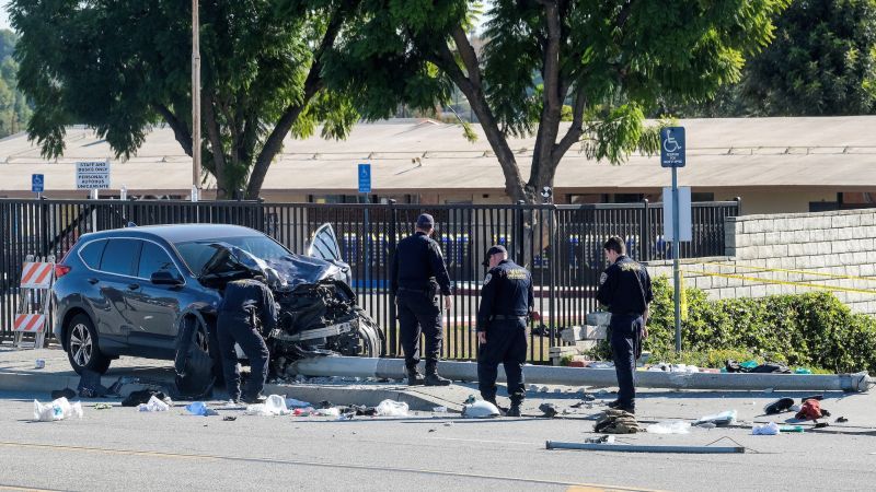 LASD recruit Alejandro Martinez dies 8 months after group of trainees were struck by wrong-way driver while on a training run