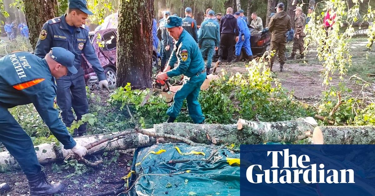 Storm leaves eight dead after trees fall on campsite in Russia