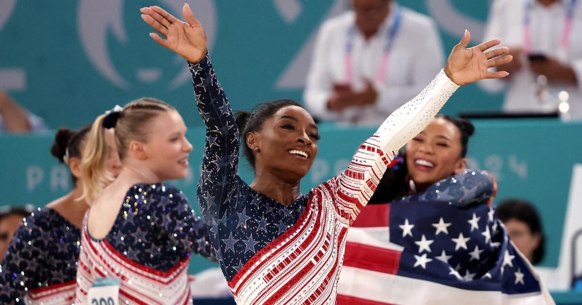 JO - Gymnastique : première médaille, retour magistral, folie en tribunes… Simone Biles enflamme Bercy