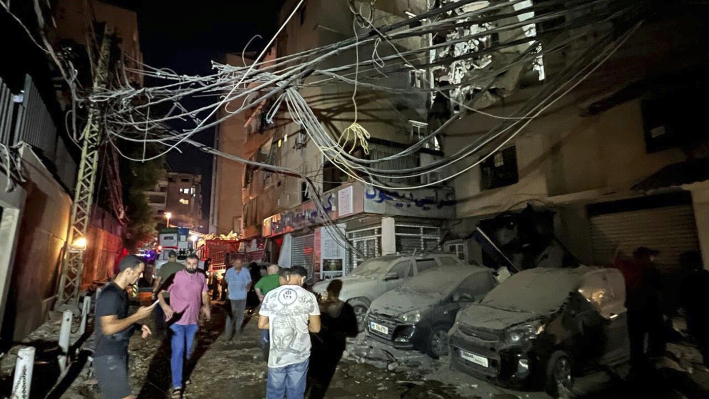 Israel carries out rare strike on Beirut that it says killed Hezbollah commander