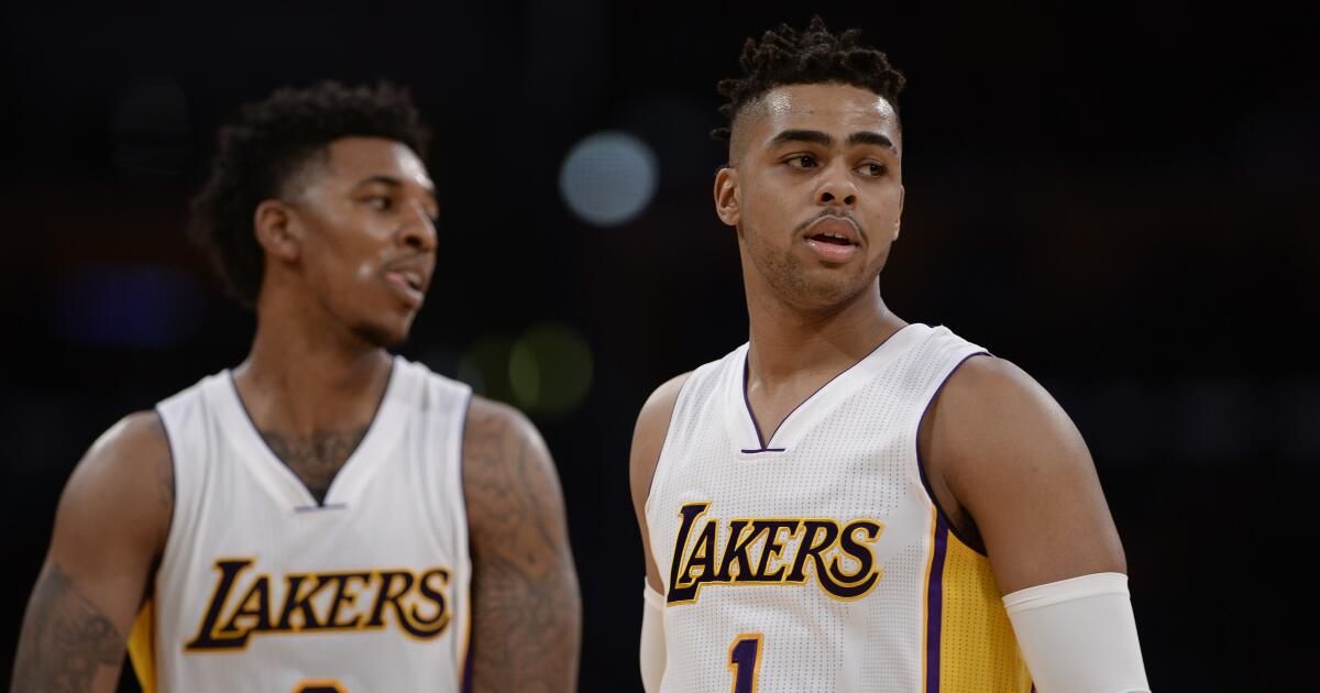 Nick Young seems happy Lakers traded D'Angelo Russell again