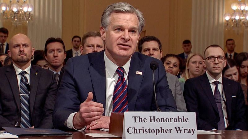 FBI director warns that Chinese hackers are preparing to ‘wreak havoc’ on US critical infrastructure