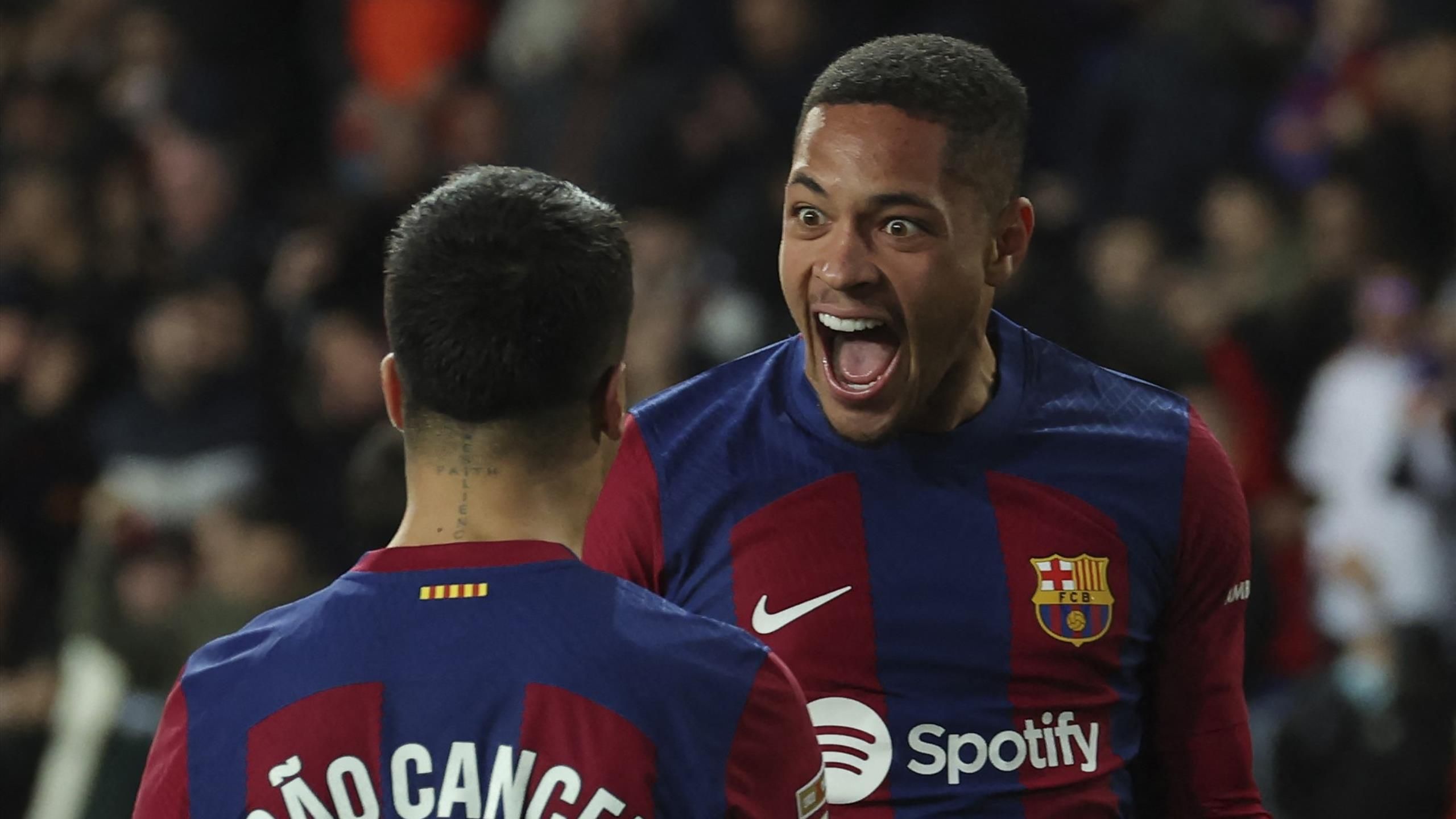 Liga | Vitor Roque inscrit son 1er but et le Barça s'impose devant Osasuna (1-0)