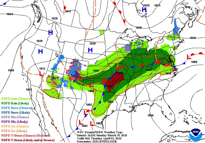 Major storm to sweep United States with severe weather, snow, flooding