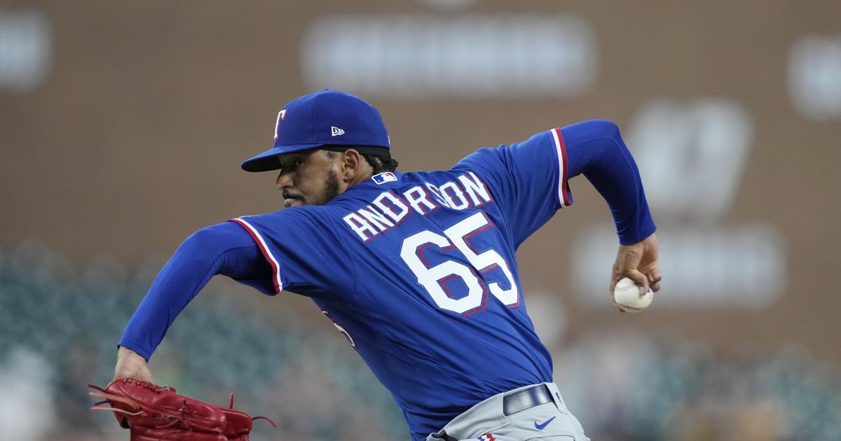 ‘Funky’ Rangers reliever Grant Anderson shines in MLB debut as offense mashes Tigers