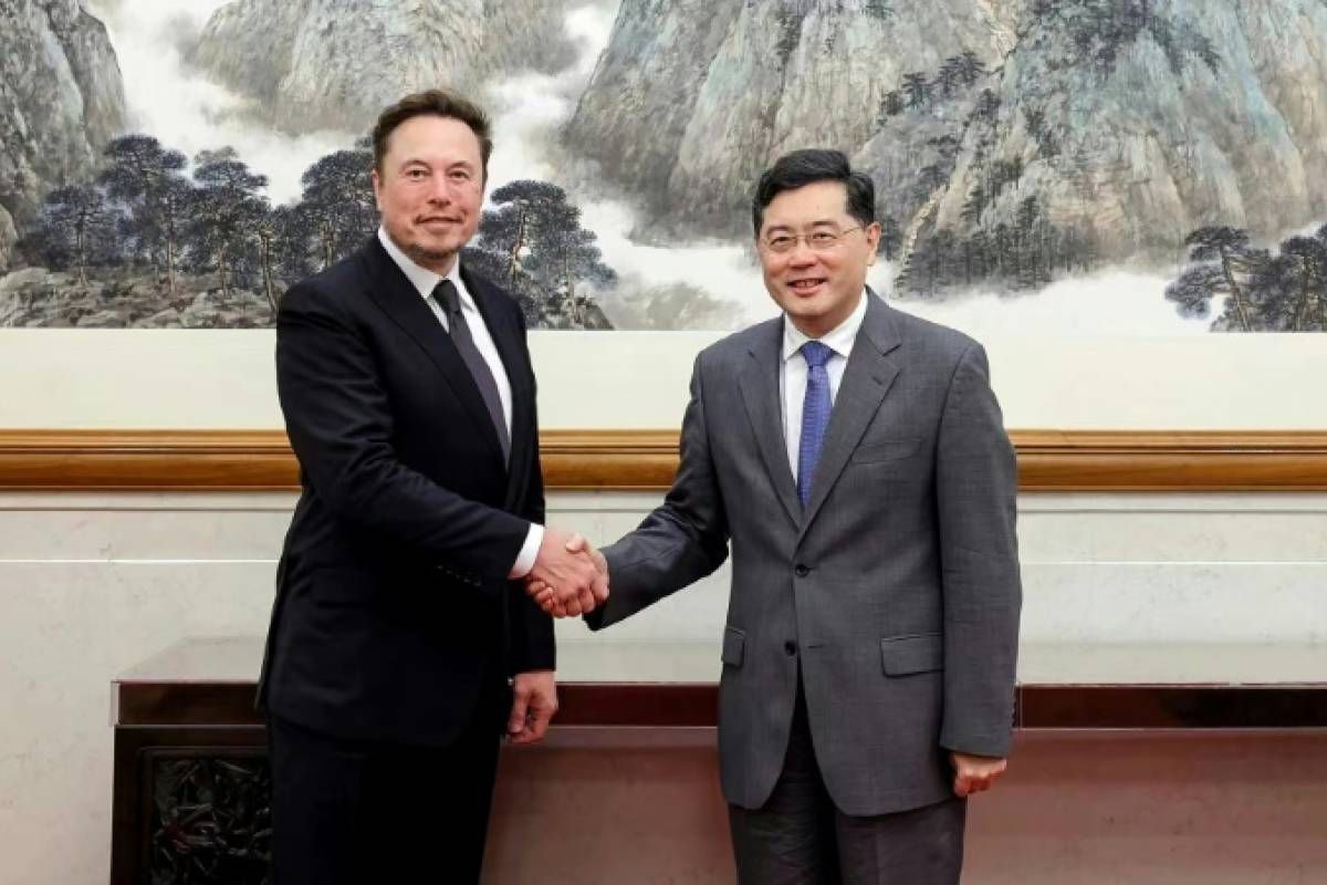 A Pékin, Elon Musk tout en louanges sur le développement chinois