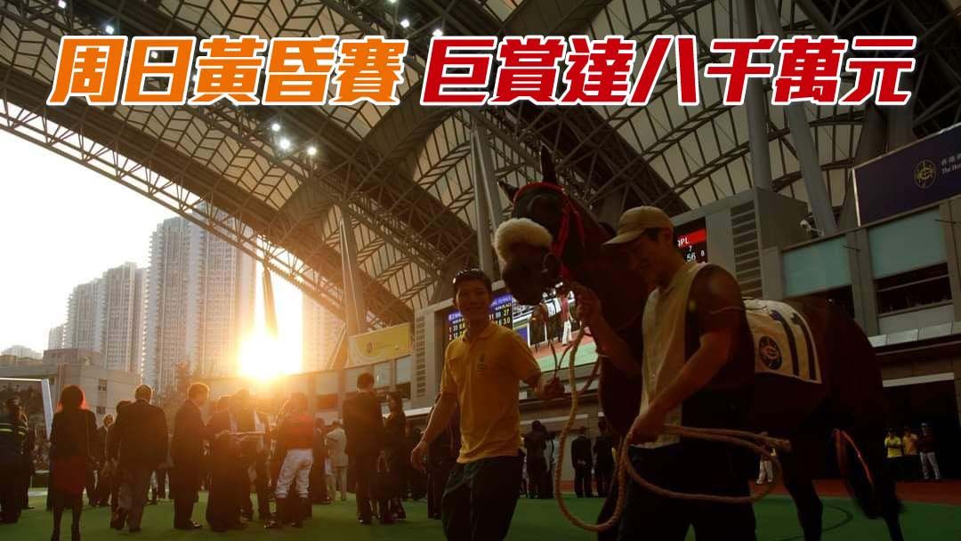 黃昏賽事多寶連環發放 周日巨賞達八千萬元