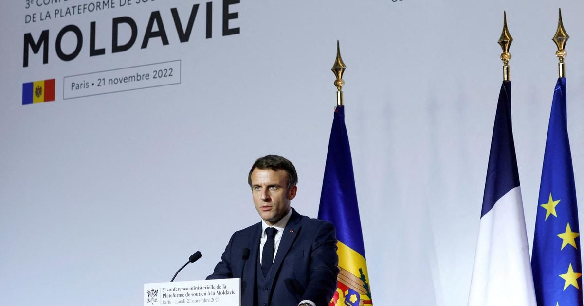 Guerre en Ukraine : Emmanuel Macron s'adresse aux Européens de l'Est