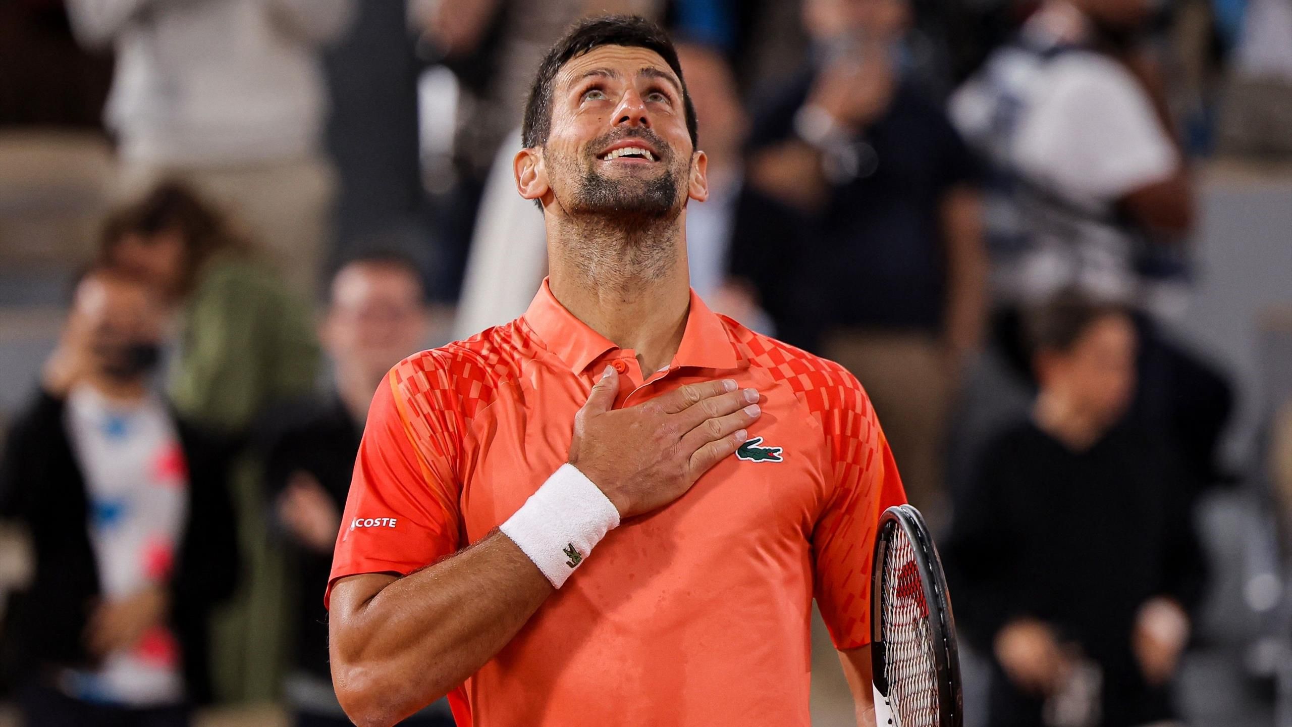 Tennis - Roland-Garros | 2e tour : Novak Djokovic déroule contre Marton Fucsovics (7-6, 6-0, 6-3)