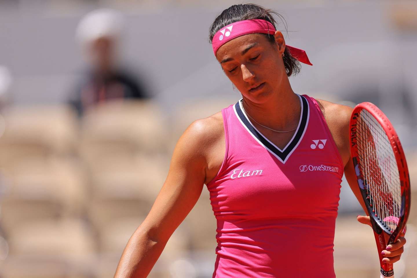 Roland-Garros : Caroline Garcia, éliminée, peine à confirmer les promesses de 2022